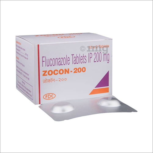 Fluconazole Tablets - 200 MG Oral Dosage | Blister Pack Packaging, Room Temperature Storage