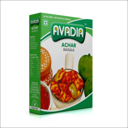 Achar Masala - 50 gm Powder, FSSAI Certified, Food Grade, Blended Form, 12 Months Shelf Life, Tamper Proof Packaging, Ideal for All Types of Pickles