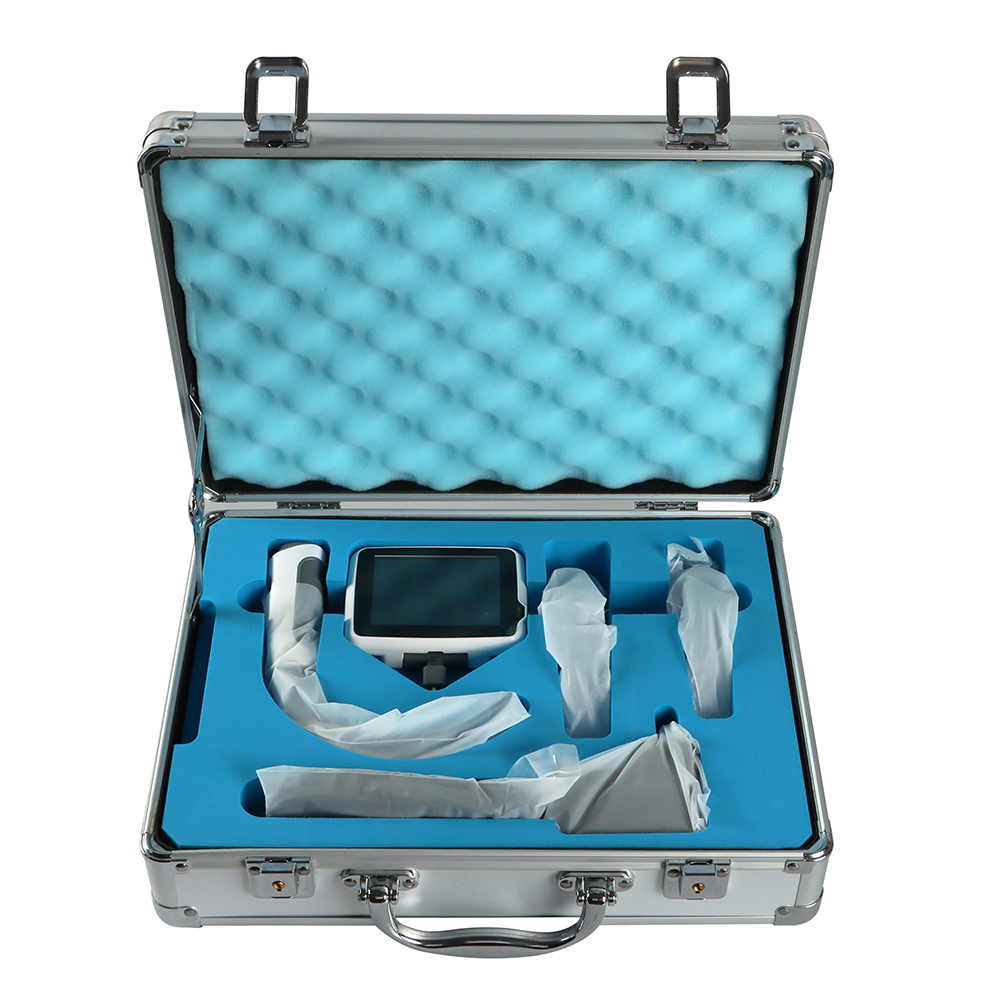 Video Laryngoscope - Plastic Material, 3.5" Full Touch Color Screen, Anti-fog Coating | 360-degree All-sight Lcd, Real-time Video/photo Capture, Portable And Lightweight Design