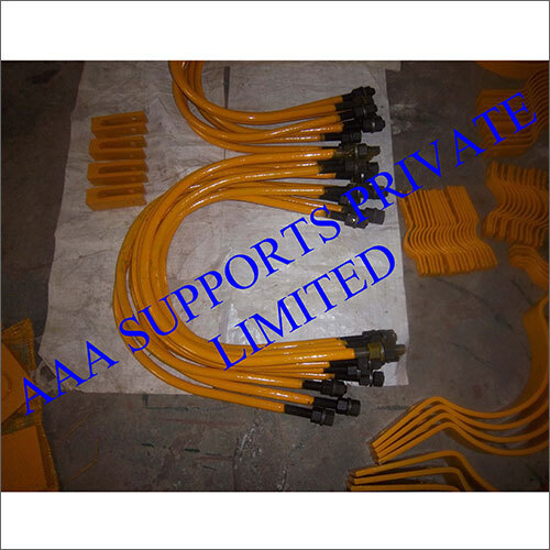 U Bolts High Tensile - High Grade Mild Steel with Electrogalvanized Finish, Ideal for Power, Chemical, Fertilizer, and Infra Projects
