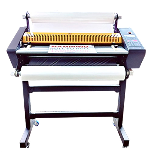 Roll To Roll Lamination Machine - 25 Inches, Electric Drive Type with Human Machine Interface Controls