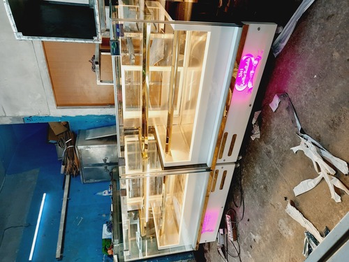 SWEET Display Counter - Stainless Steel, 6ft x 3ft x 2ft | Compressor Refrigeration, 2-8°C Temperature Range, 150W Power Consumption