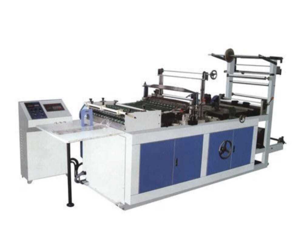 Gray And Blue Reel To Sheet Cutting Machine