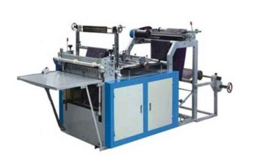 Gray And Blue Reel To Sheet Cutting Machine