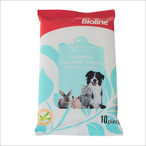 ऑर्गेनिक ग्रूमिंग यूनिवर्सल कॉस्मेटिक पेट डॉग वाइप्स दैनिक सफाई के लिए