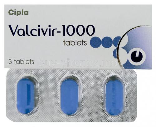 Valganciclovir Tablets - 450 Mg | Antiviral Treatment For Cmv Disease, Blister Pack Of 10 Tablets By Cipla, Room Temperature Storage