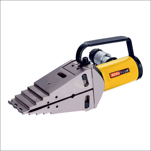 Aeroboom Hydraulic Flange Spreader - Steel, 14 Ton Capacity @10,000 PSI, Gray Color, Plastic Handle, Industrial Tool Type