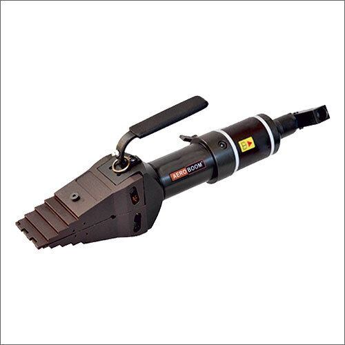 Aeroboom Hydraulic Flange Spreader Inbuilt AFSH Series - Steel, 81mm Max Spread, Gray, 15 Ton Max Force, 6mm Tip Clearance, 10kg Weight, Portable Design