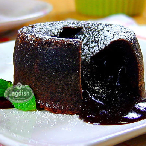 चॉकलेट लावा मफिन्स