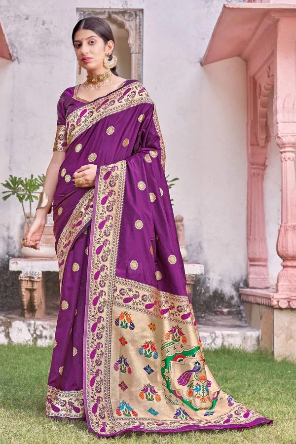 Indian Handloom Silk Saree