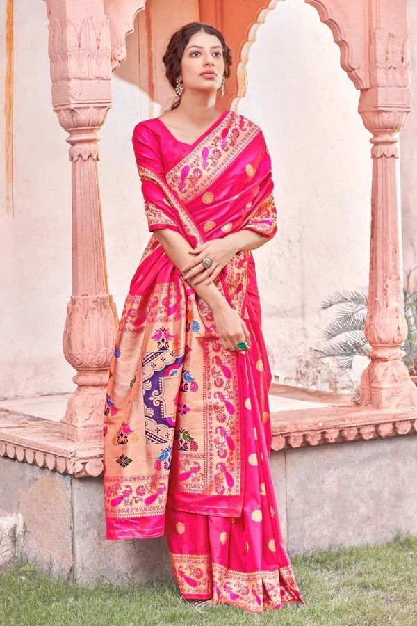 Indian Handloom Silk Saree