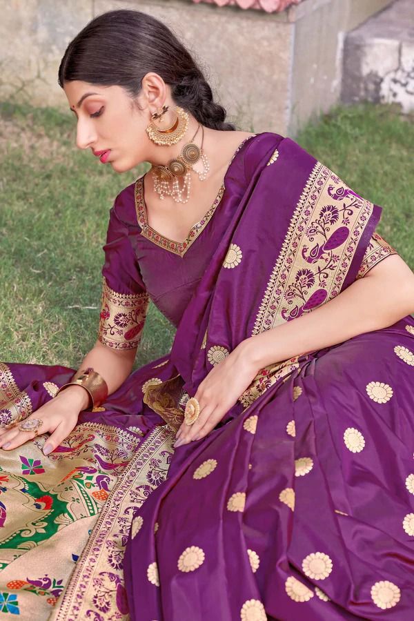 Indian Handloom Silk Saree