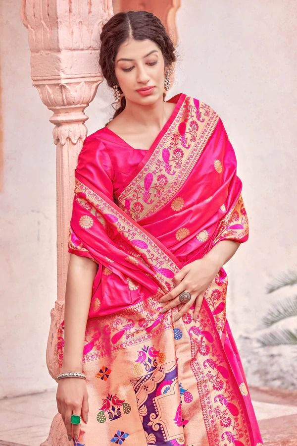 Indian Handloom Silk Saree