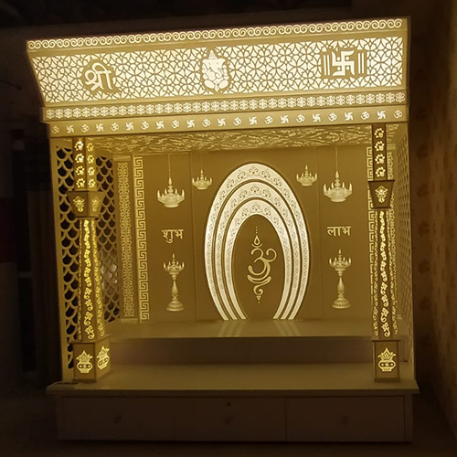 Corian Temple Work - Color: White