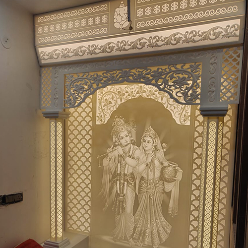 Corian Temple Work - Color: White
