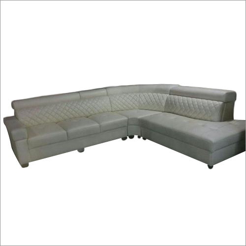 Fancy White Sofa Carpenter Assembly