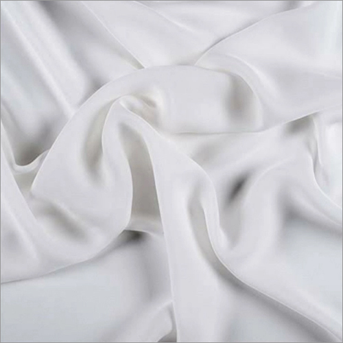 Plain White Viscose Modal Satin Fabric - Viscose Modal Satin, Available In Various Sizes , Light In Weight, Soft And Skin-friendly