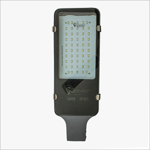 Ip65 50w Led Street Light - Metal & Glass , Customized Size, Cool White Lighting For Large Area Illumination