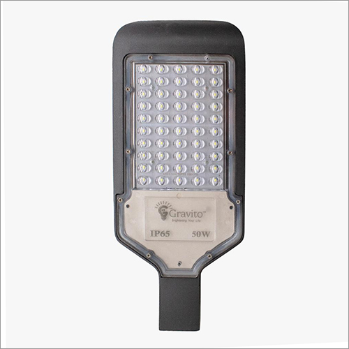 Ip65 50w Led Street Light - Metal & Glass , Customized Size, Cool White Lighting For Large Area Illumination