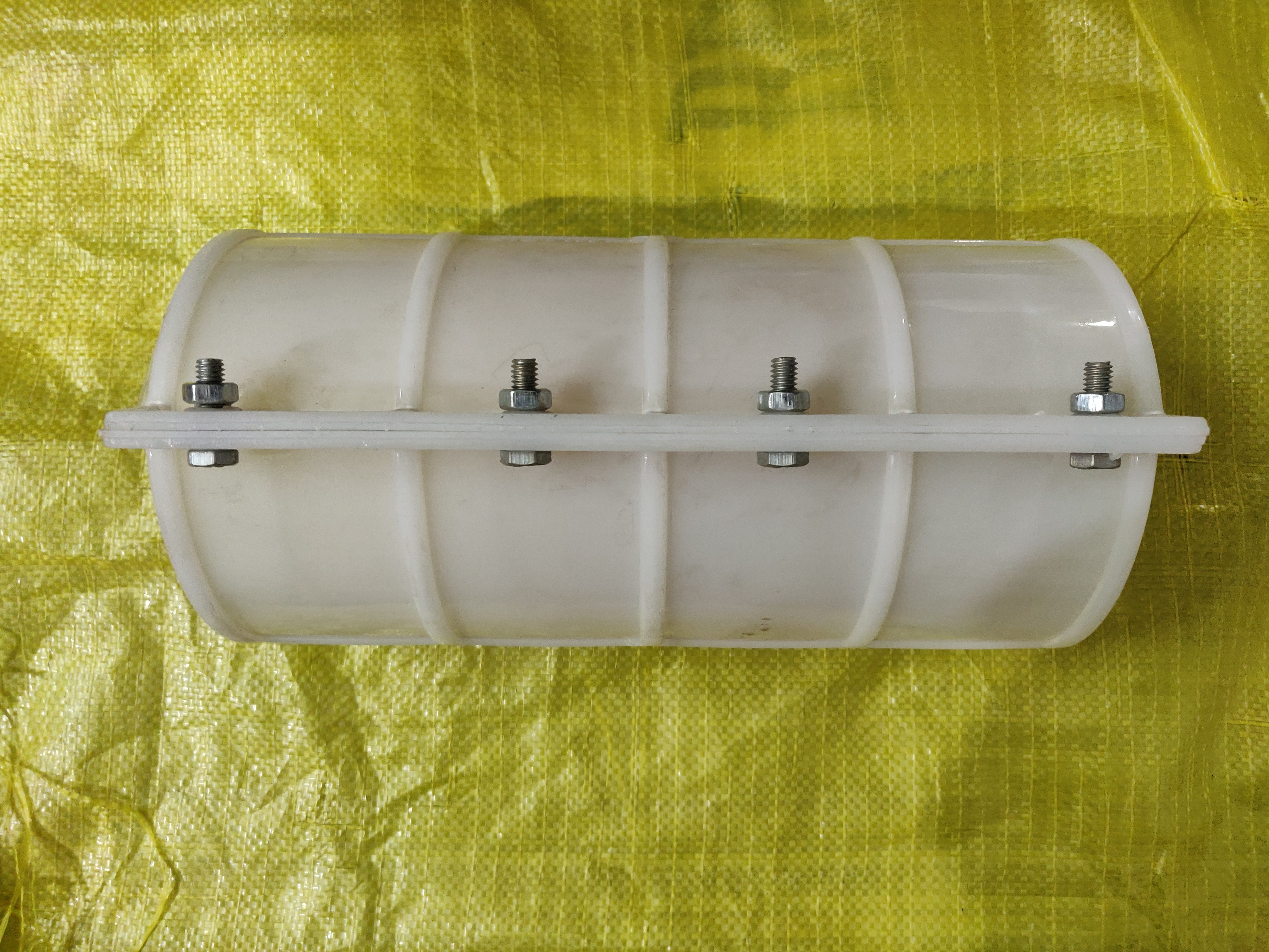 Virgin Repair Saddle - Plastic, 110 To 160 Mm Diameter One Sided Bolt | Polish Surface Treatment, Durable And Reliable Design