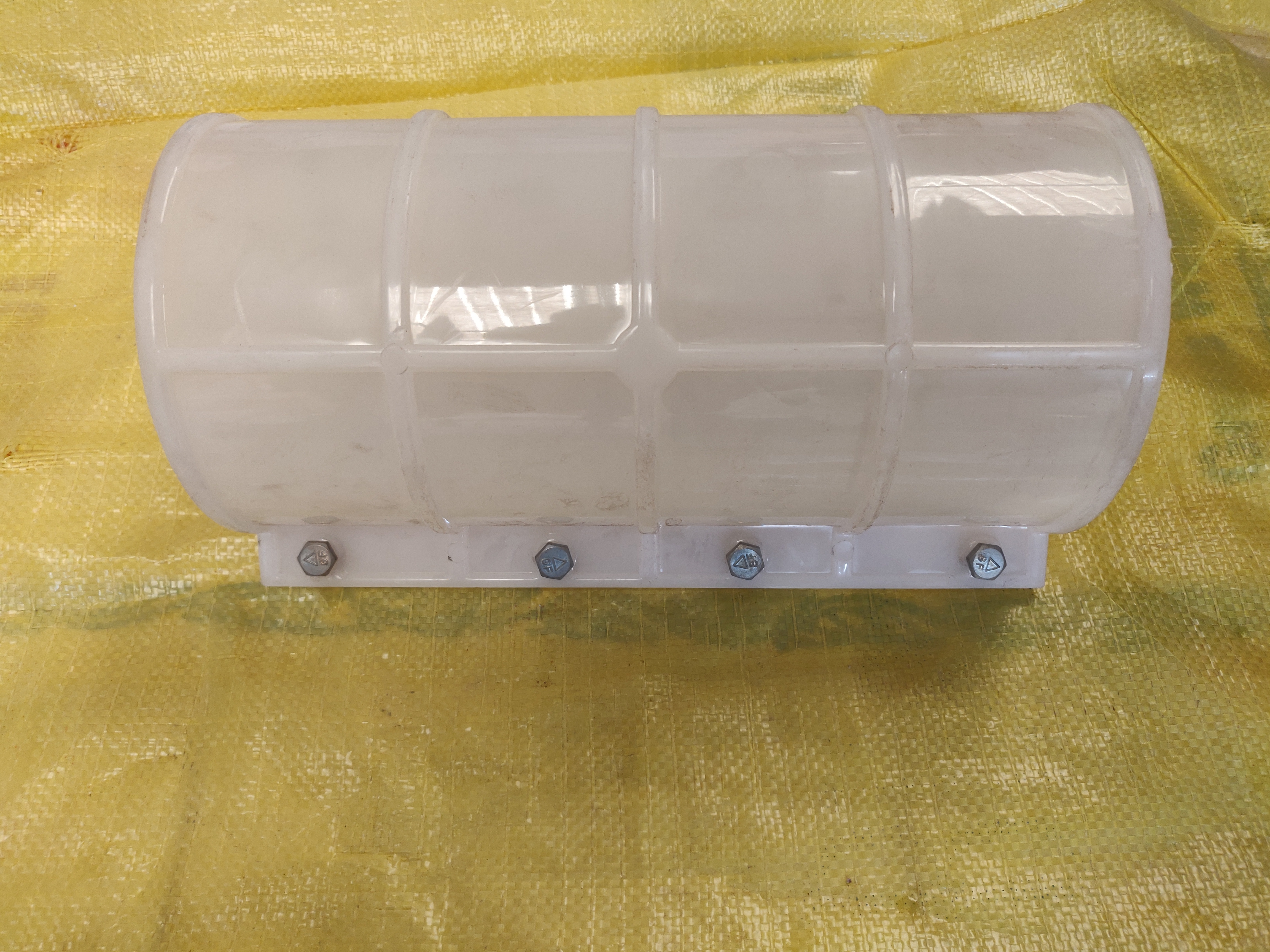 Virgin Repair Saddle - Plastic, 110 To 160 Mm Diameter One Sided Bolt | Polish Surface Treatment, Durable And Reliable Design
