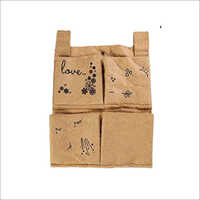 पर्यावरण के अनुकूल 4 पॉकेट जूट ग्रो बैग