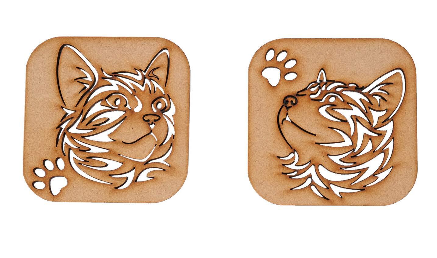 Cat Tea Coaster
