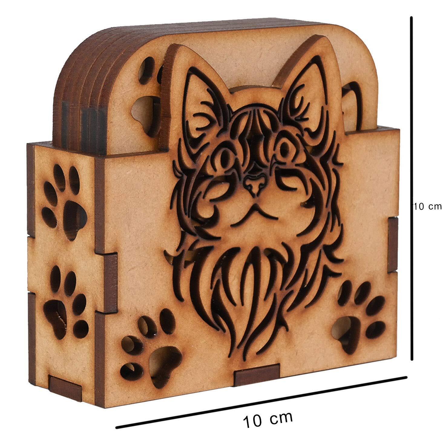 Cat Tea Coaster