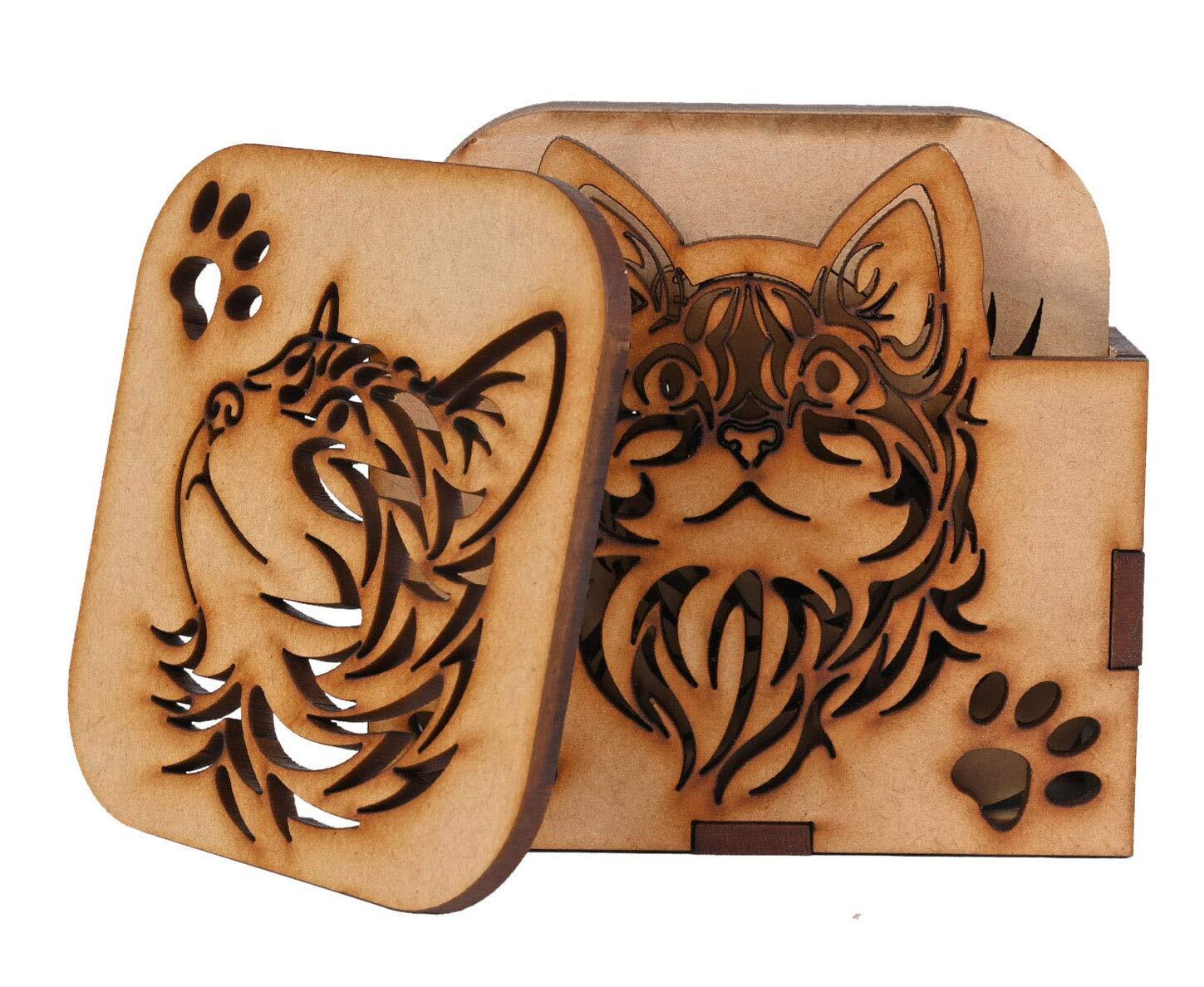 Cat Tea Coaster