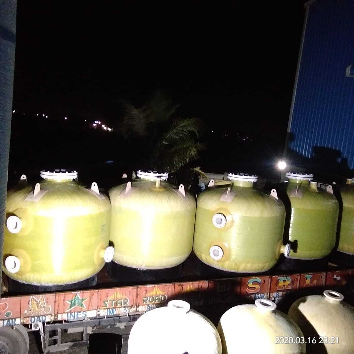 Frp Pressure Vessel - Application: Filtration