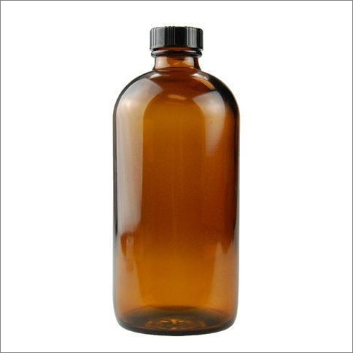 एम्बर ग्लास की बोतल