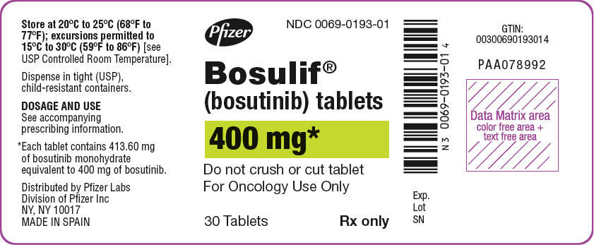 Tablets Bosulif .