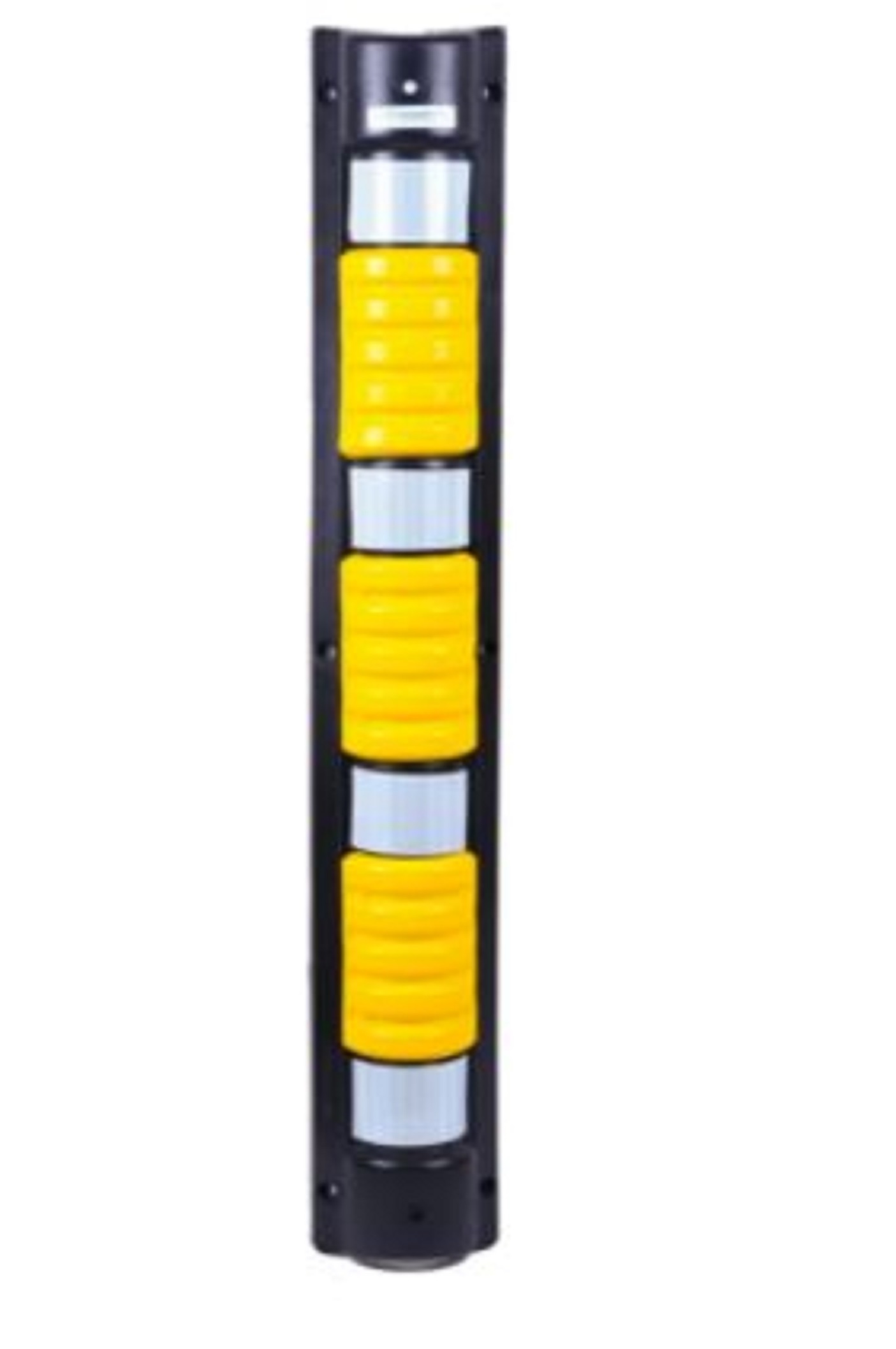 Wall & Round Pillar Guard - Rubber, 200 W X 20t X 1000l Mm Size, 2.5 Kg Weight | Vehicle Protection Against Rubbing, Scratching, And Brushing