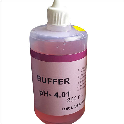 Ph 4.01 250ml बफर कैलिब्रेशन सॉल्यूशंस उपयोग: औद्योगिक