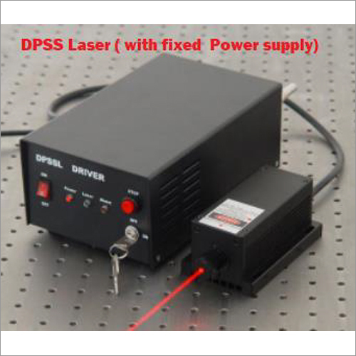 Red Dpss Laser With Power Supply Wave Length: 650Nm