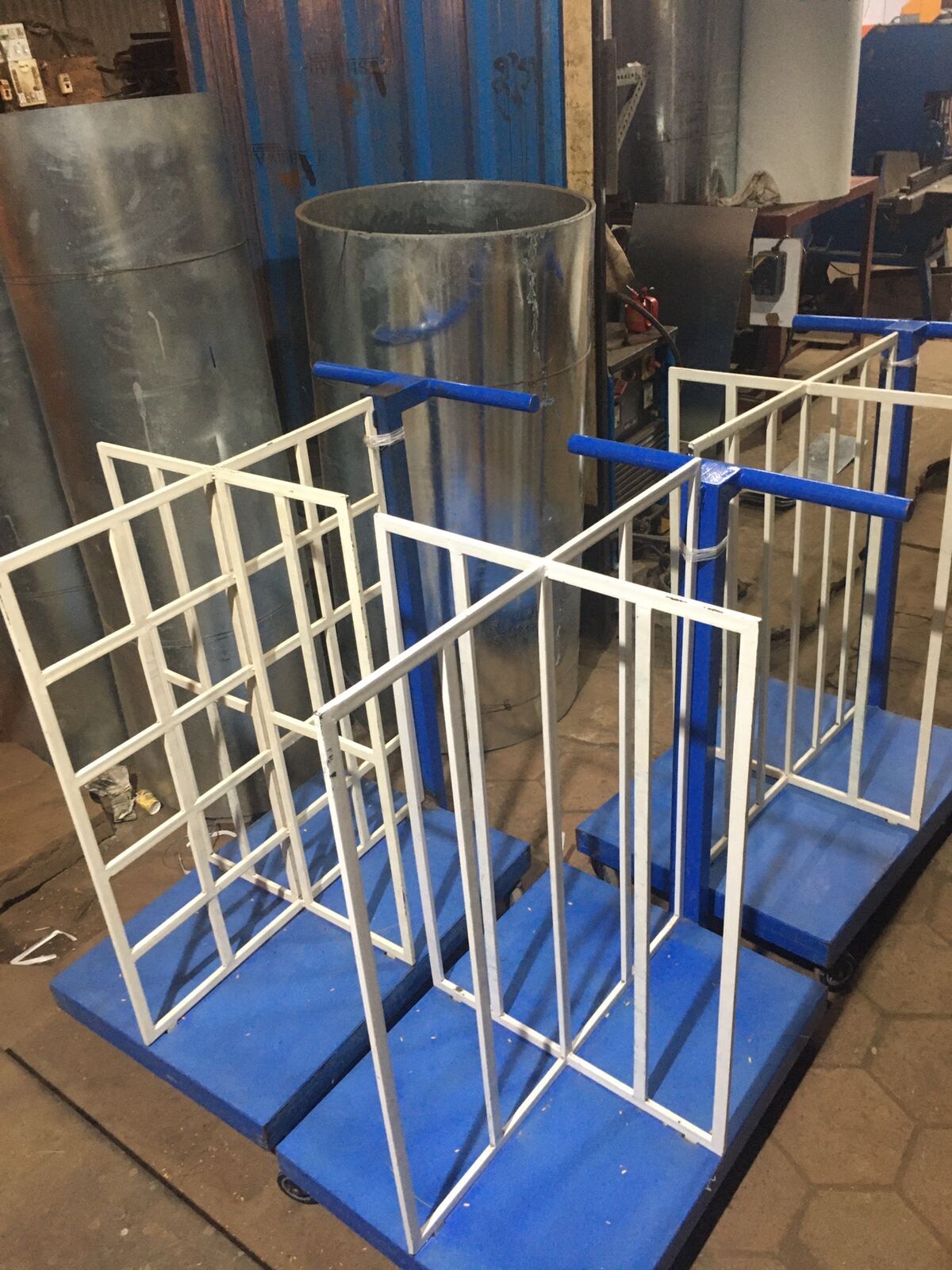 Material Movement Trolley - Composite Material, Height Adjustable | Heat And Weather Resistant, Smooth Finish, Industrial Quality