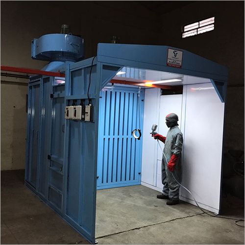 Through Through Painting Spray Booth Power Source: Electric