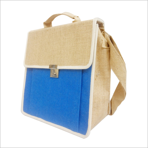 Jute Office Bag - Premium Quality Jute, Various Sizes Available | Stylish Brown Design for Daily Office Use