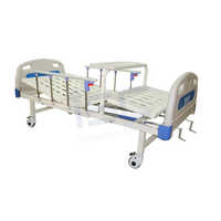 ओवरबेड टेबल के साथ मेटल सीसीसीसी फाउलर बेड