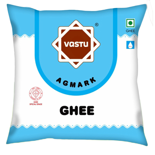 500 मिलीलीटर वास्तु रेगुलर घी पाउच आयु वर्ग: वृद्धावस्था