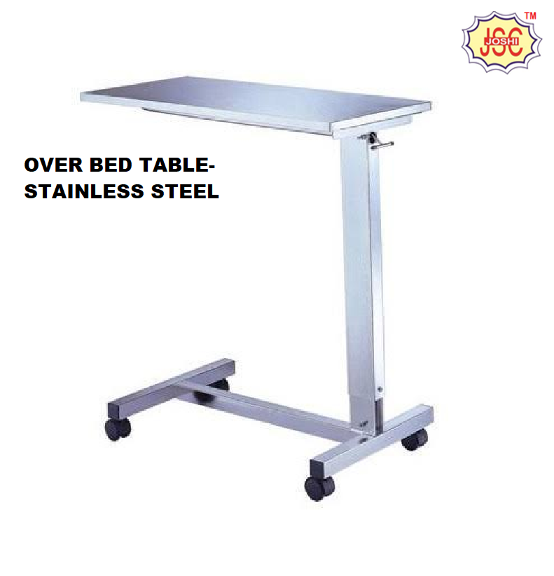 Over Bed Table Raw Material: Metal