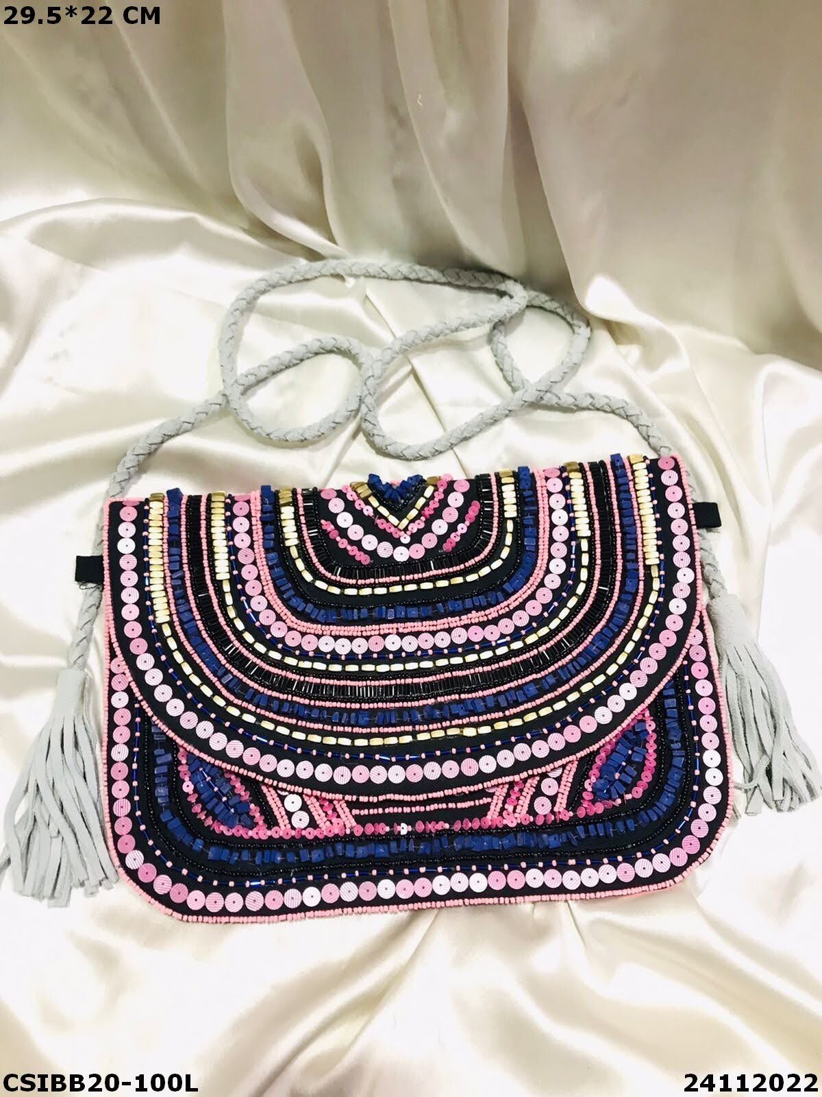 Multi Beaded Boho Bags