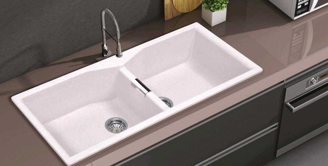Metal Solid Quartz Kitchen Sink
