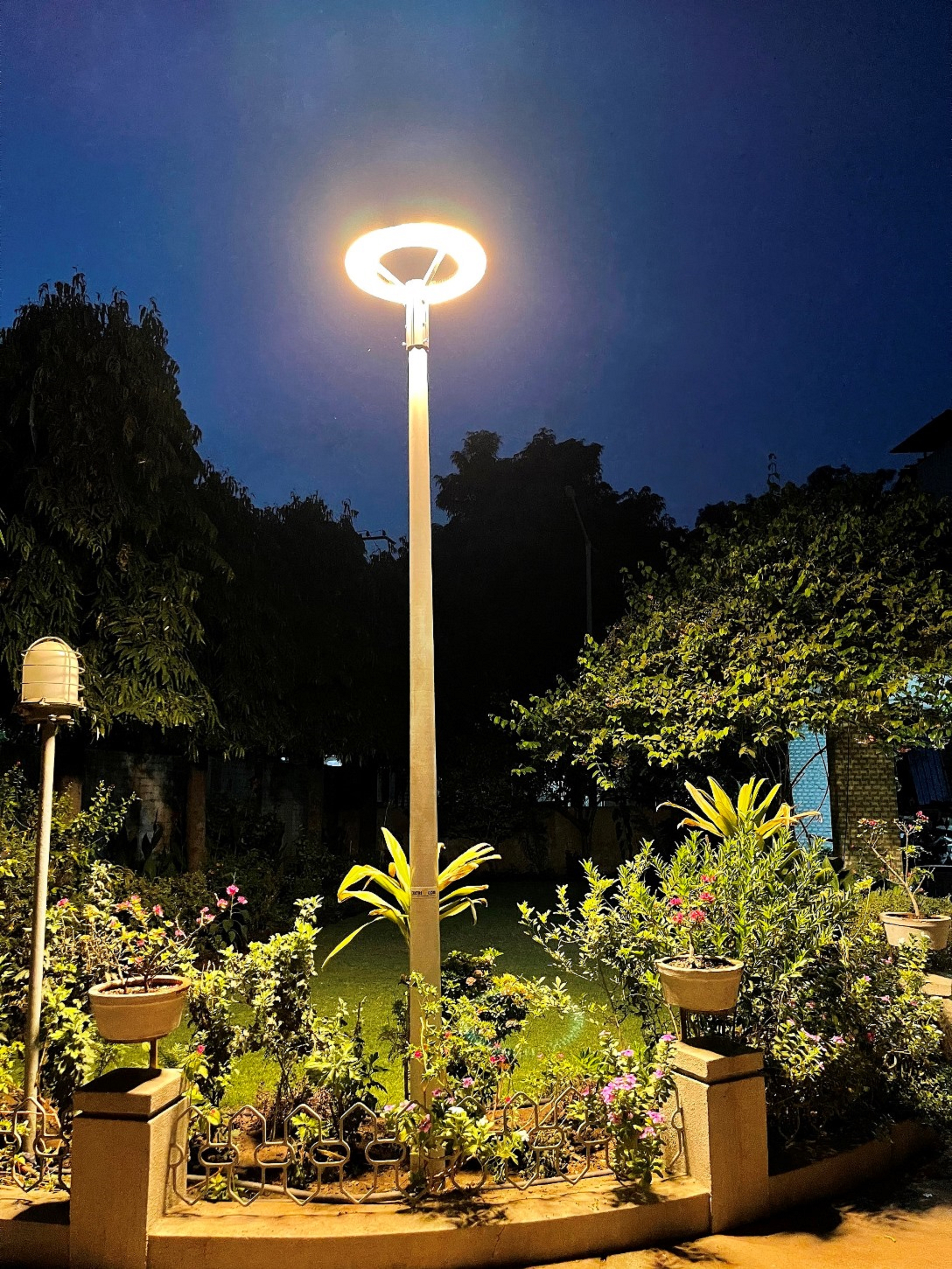 Frp Lighting Pole - Color: Grey