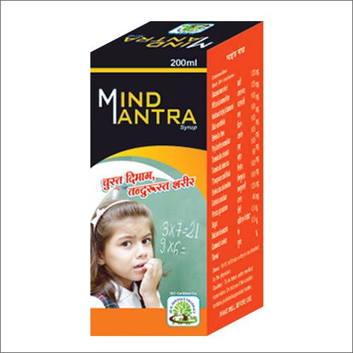 200Ml Mind Mantra Syrup Age Group: For Adults