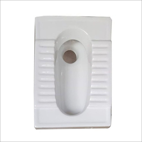 सफेद 23 इंच उड़ीसा पैन टॉयलेट सीट