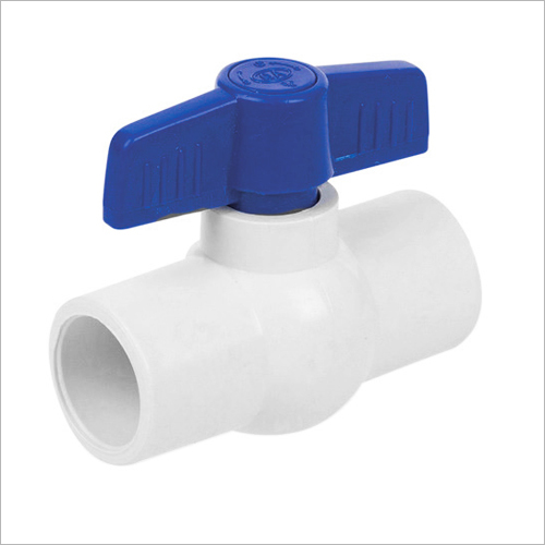 White Upvc Ball Valve