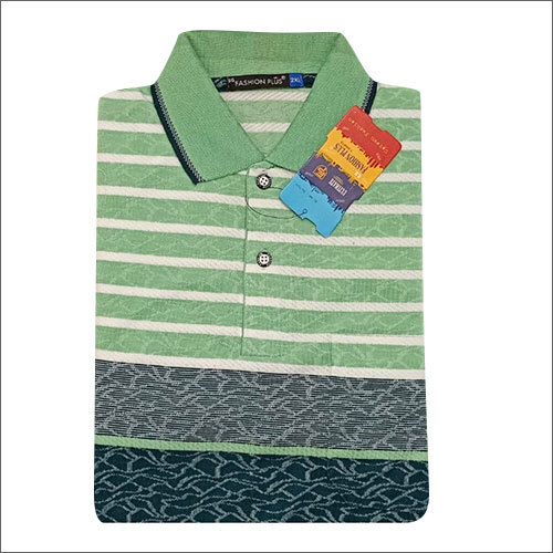 पुरुषों के कैज़ुअल वियर स्ट्राइप्ड टी शर्ट आयु समूह: वयस्क