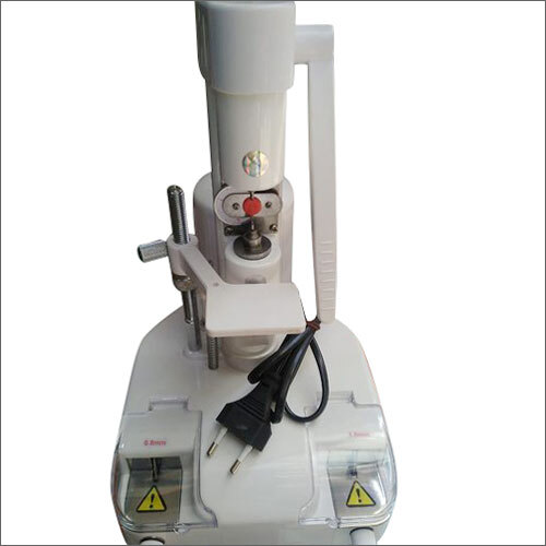 White Optical Frame Drilling Machine