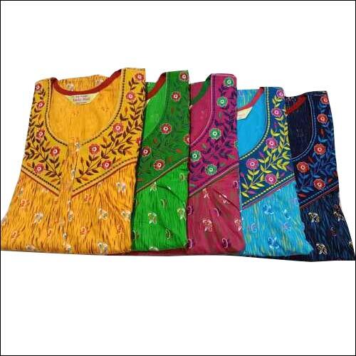 कॉटन मस्तानी कढ़ाई